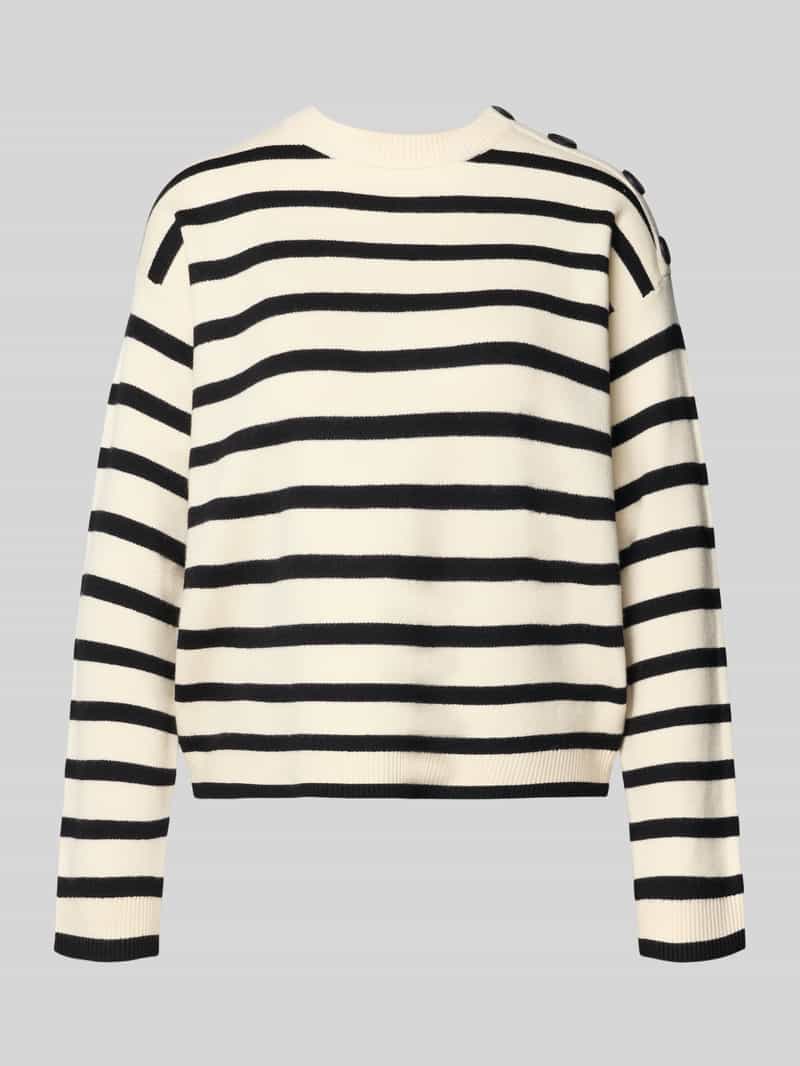 Vero Moda Regular fit gebreide pullover van viscosemix model 'SABA'