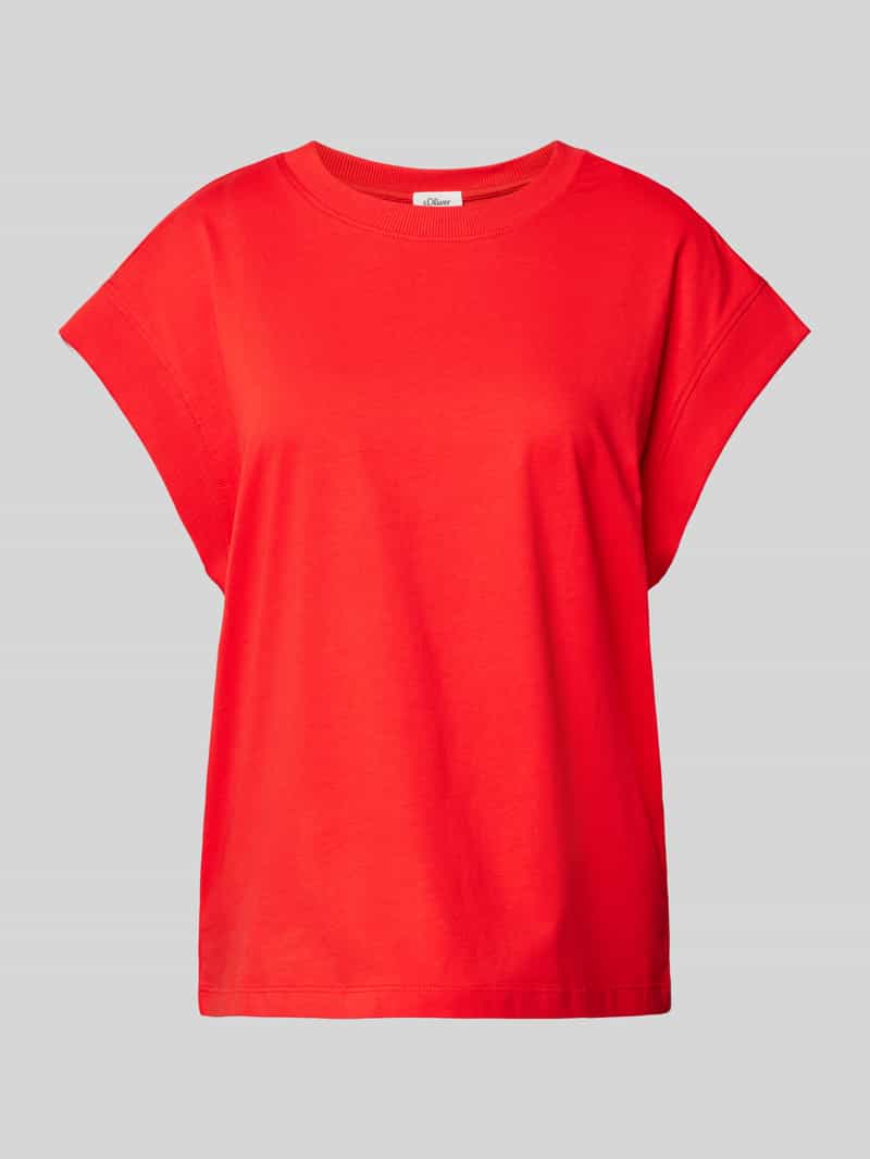 s.Oliver RED LABEL Regular fit T-shirt van puur katoen
