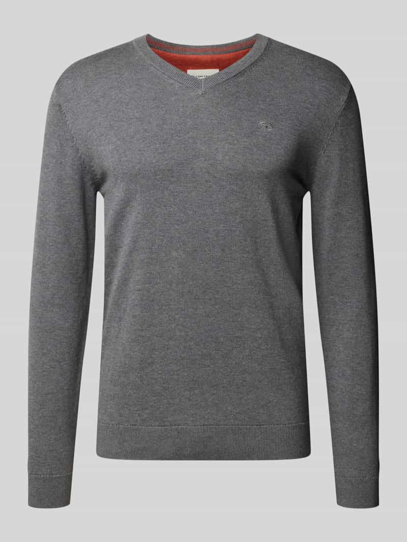 Tom Tailor Regular fit pullover van puur katoen