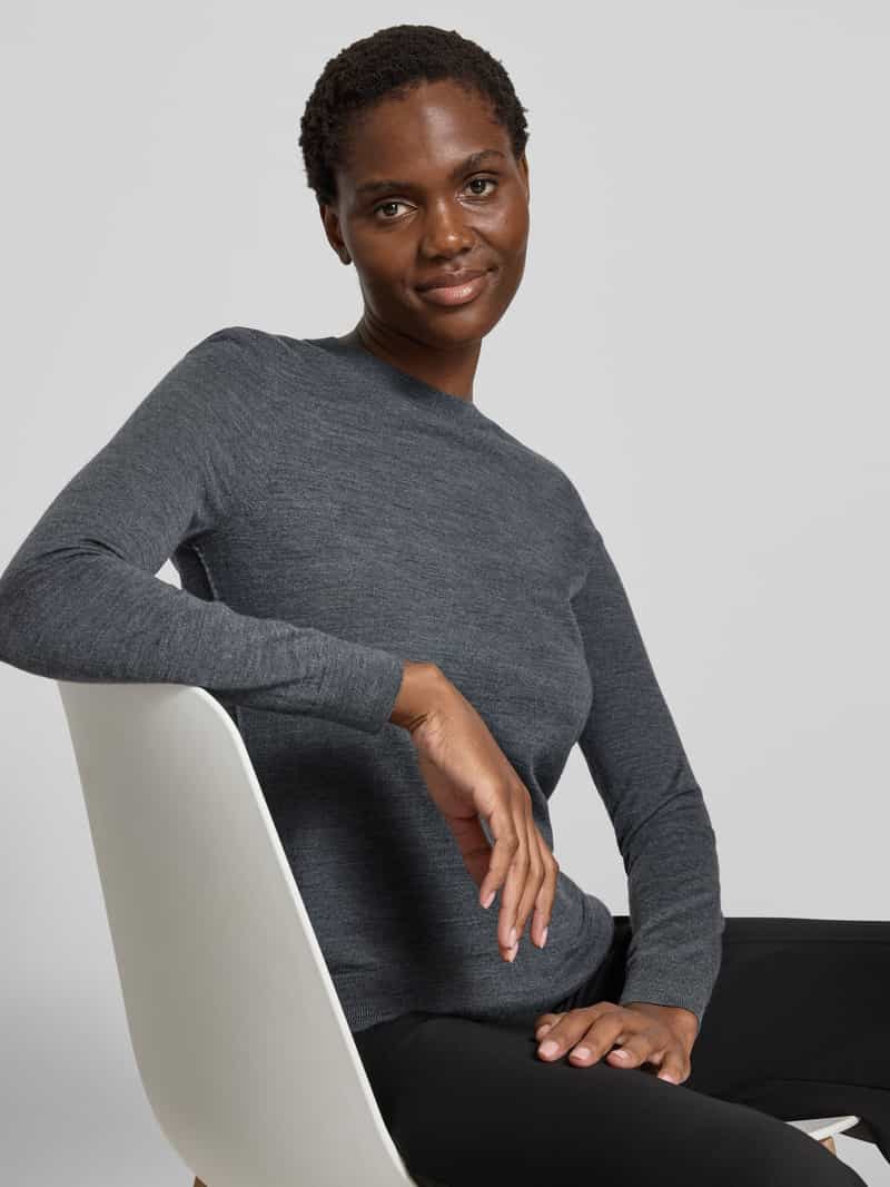 Boss Regular fit gebreide pullover van pure scheerwol model 'FERPINA'