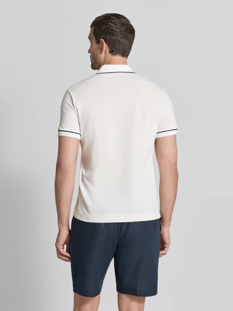 Lacoste regular fit polo wit, foto 3