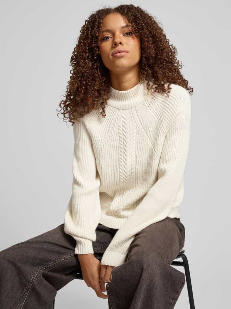 Only Regular fit gebreide pullover van zachte viscosemix model 'KATIA'
