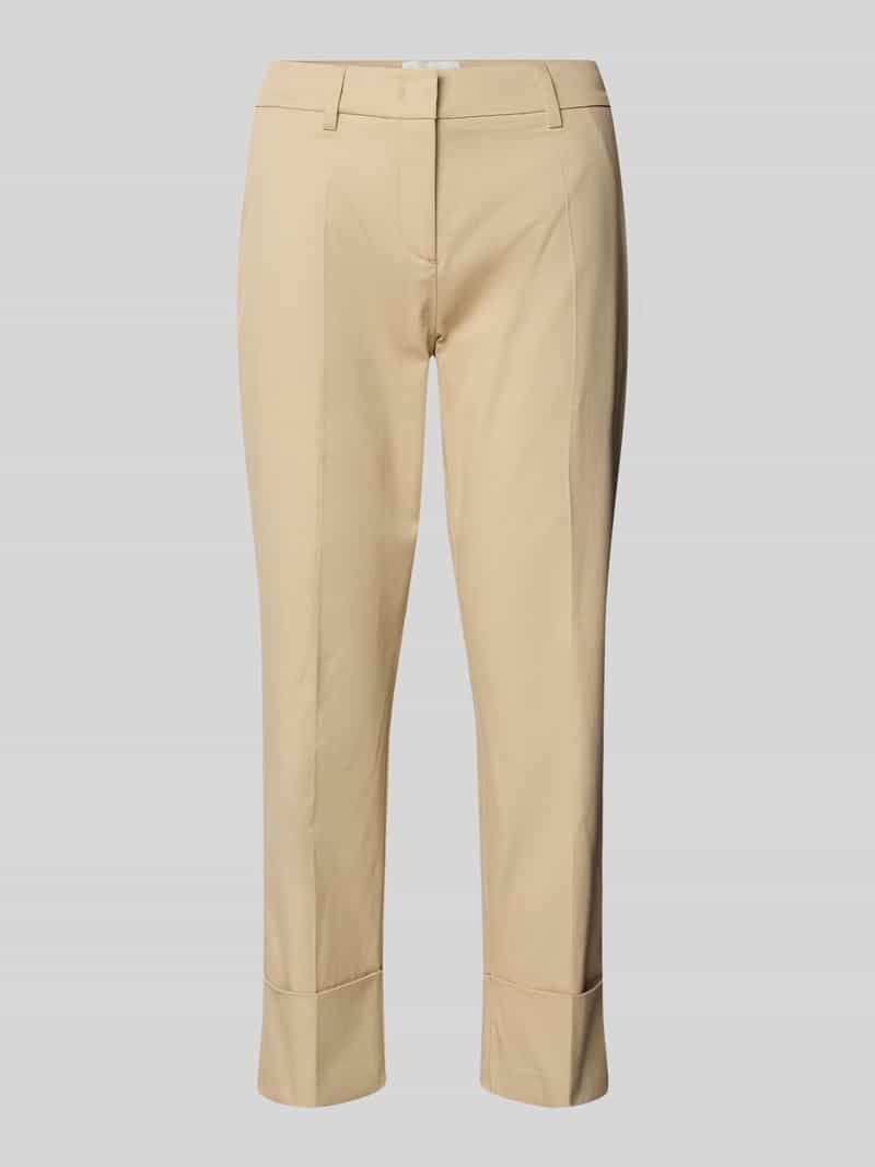Broek met persplooien