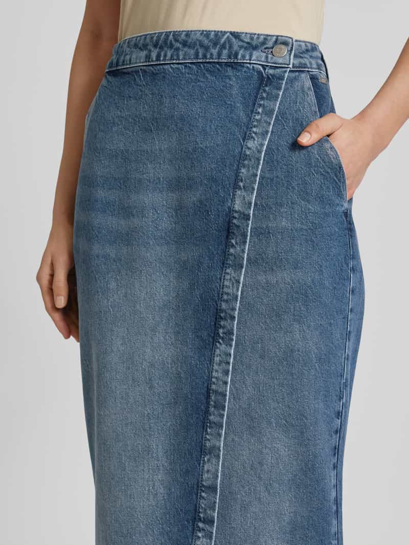 Armani Exchange Jeansrok met steekzakken