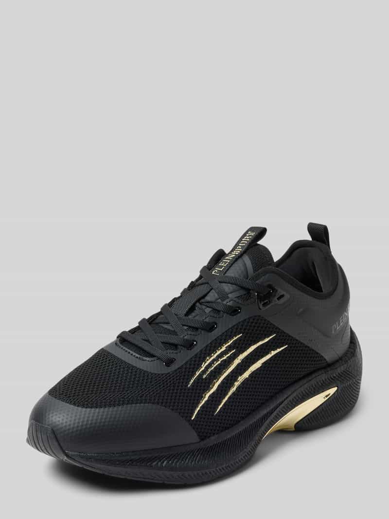 sneakers met vetersluiting