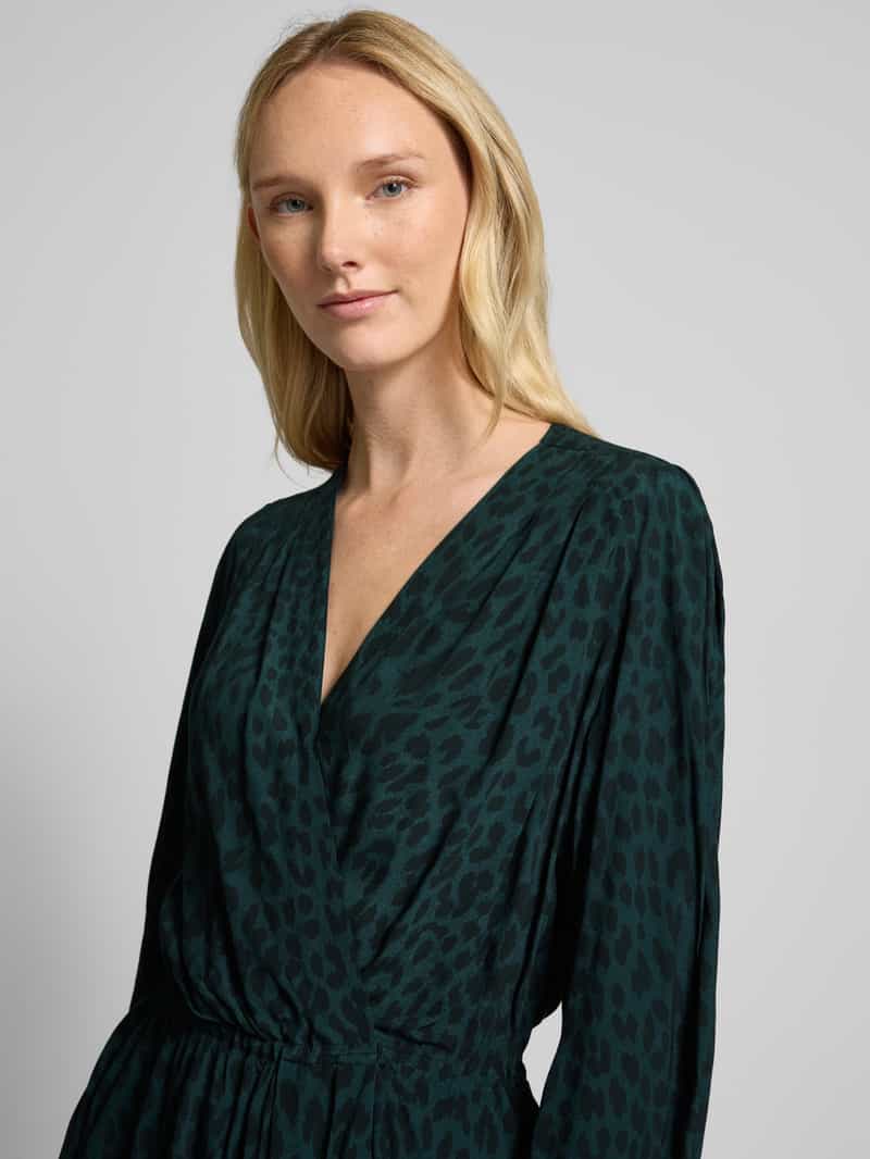 Zadig & Voltaire Knielange jurk in wikkellook model 'ROGERS'