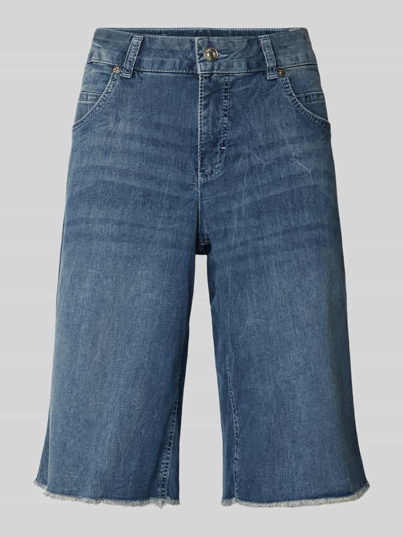 MAC Baggy fit jeansbermuda met steekzakken model 'Rich'