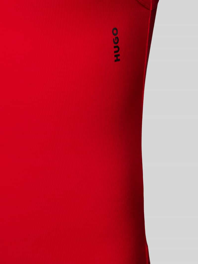 HUGO Tanktop met labelprint in een set van 2 stuks