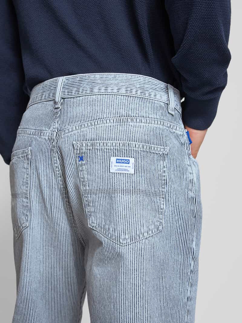 Hugo Blue Regular fit jeans in 5-pocketmodel model 'Nate'