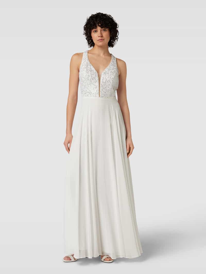 Avondjurk met kralen V.M.