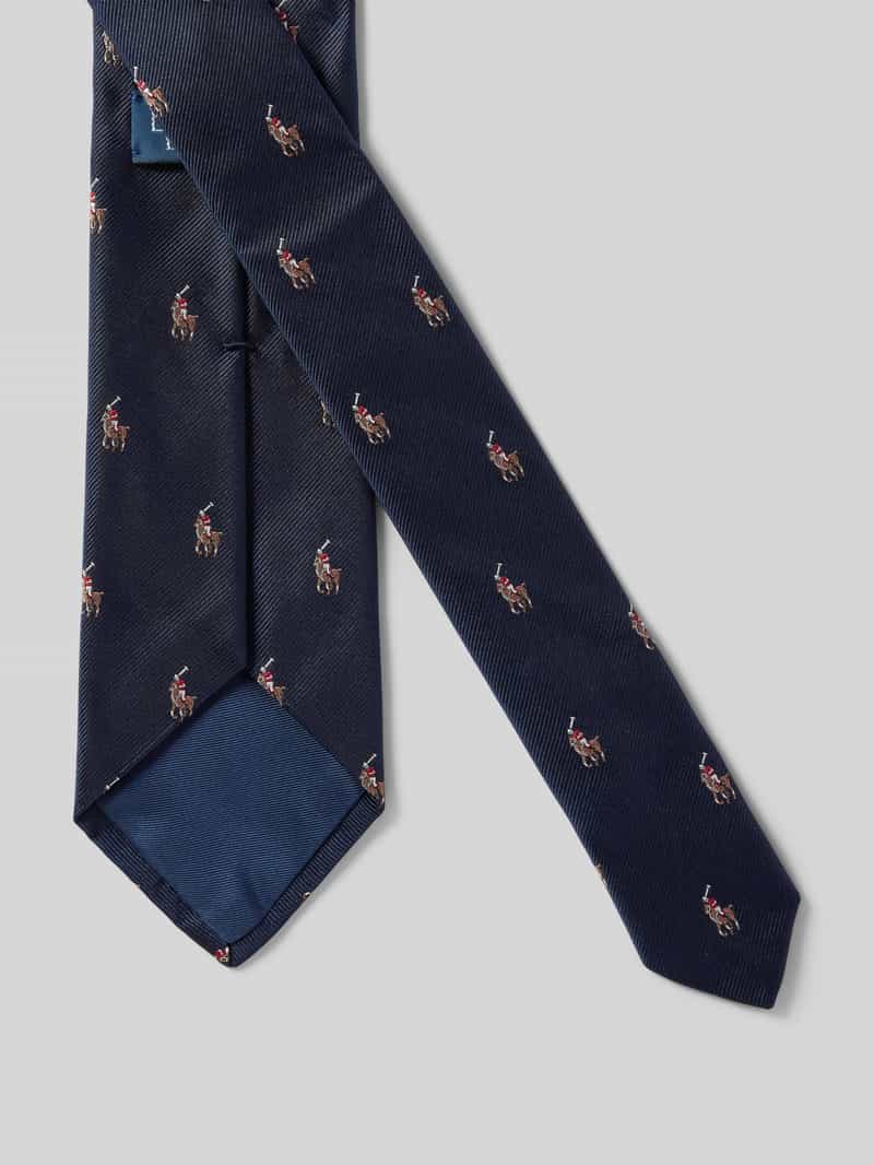 Polo Ralph Lauren Zijden stropdas met labeldetail