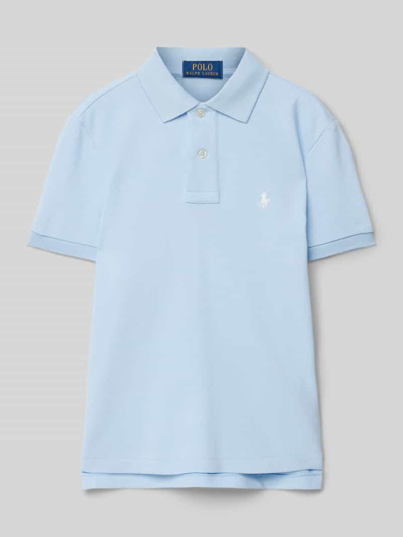 RALPH LAUREN TEENS Slim fit poloshirt met logostitching