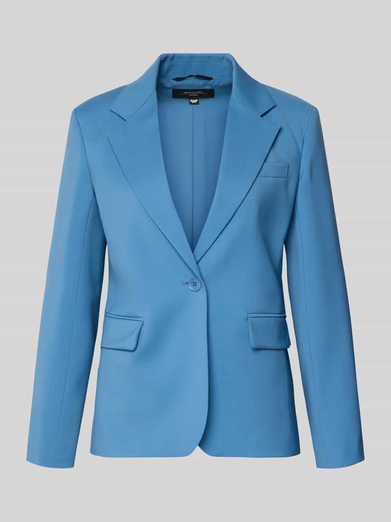 Getailleerde blazer van zuivere scheerwol model 'LAMINE'