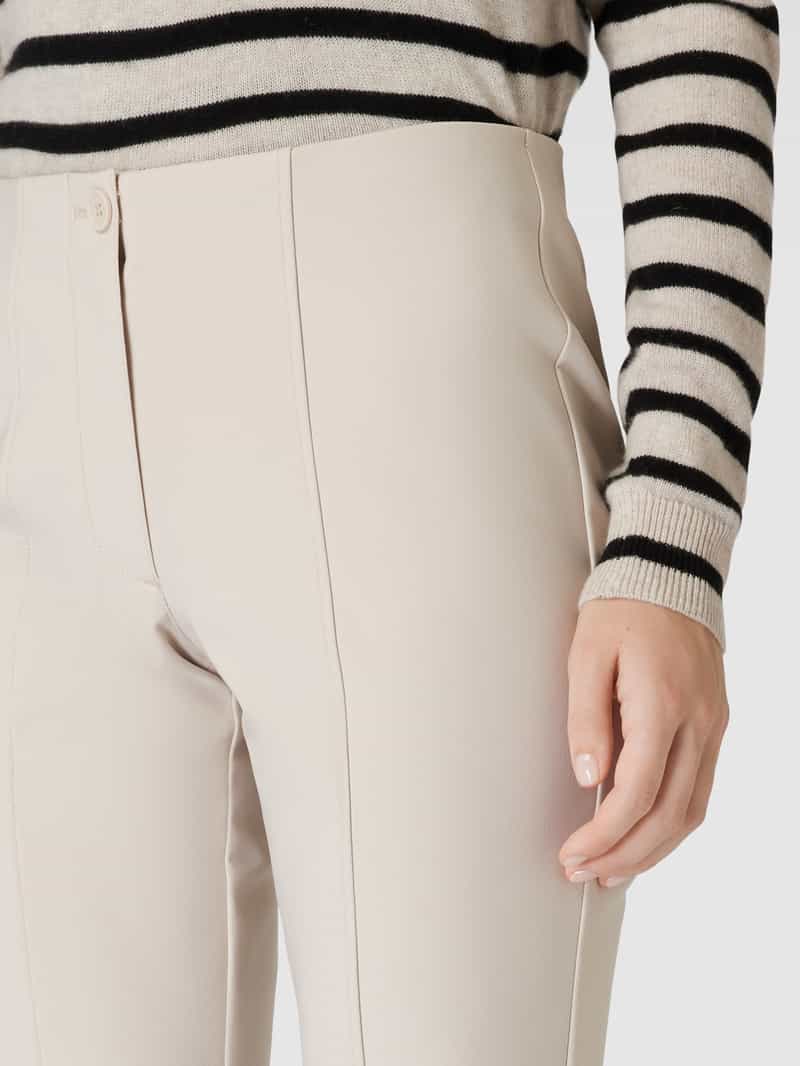 Betty Barclay Stoffen broek met paspelzakken aan de achterkant