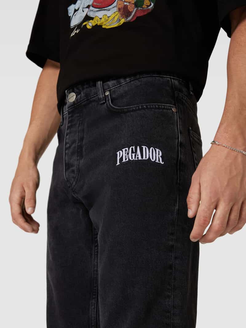Pegador Jeans met labelstitching model 'Carpe'