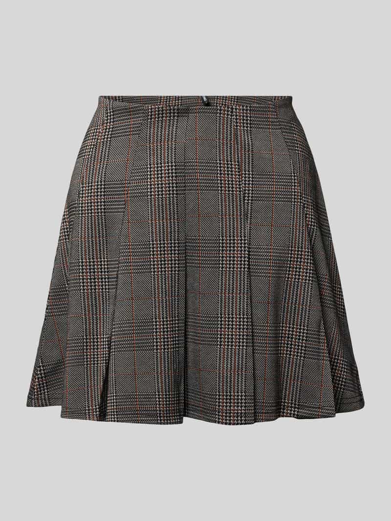 Only Uitlopende minirok met viscose model 'FINE'