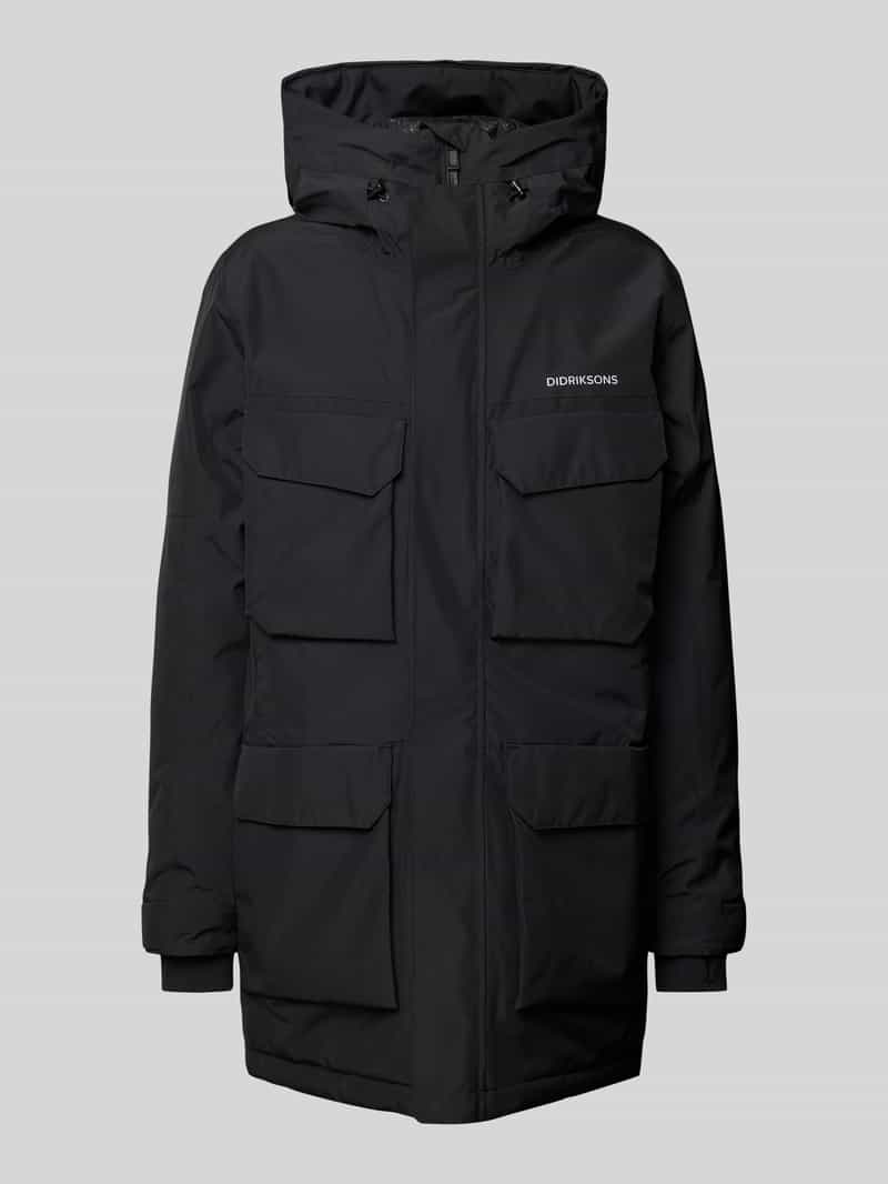 Didriksons Parka met klepzakken model 'DREW'