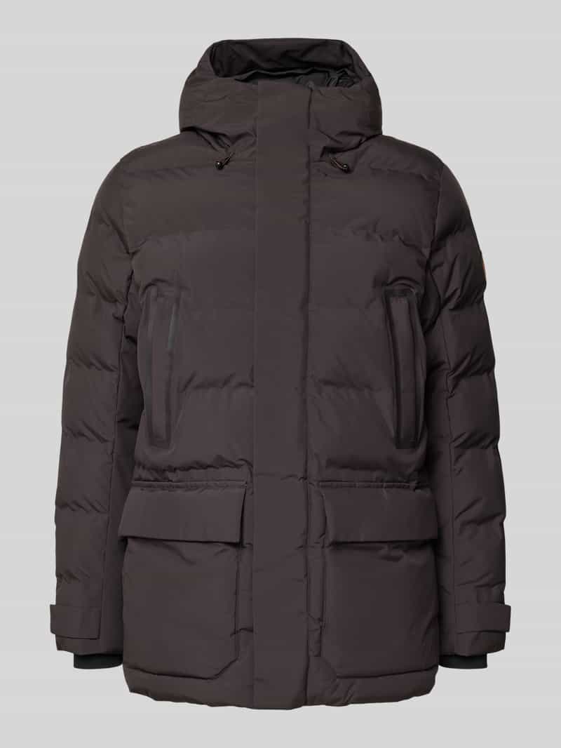 SAVE THE DUCK Gewatteerd jack met capuchon model 'QUINLAN'