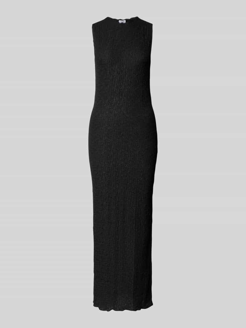 maxi-jurk met ronde hals model 'FALL'