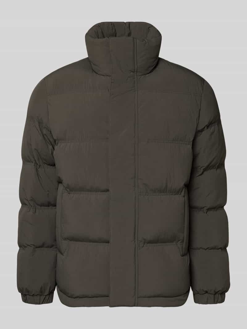 Marc O'Polo DENIM Regular fit gewatteerd jack met opstaande kraag