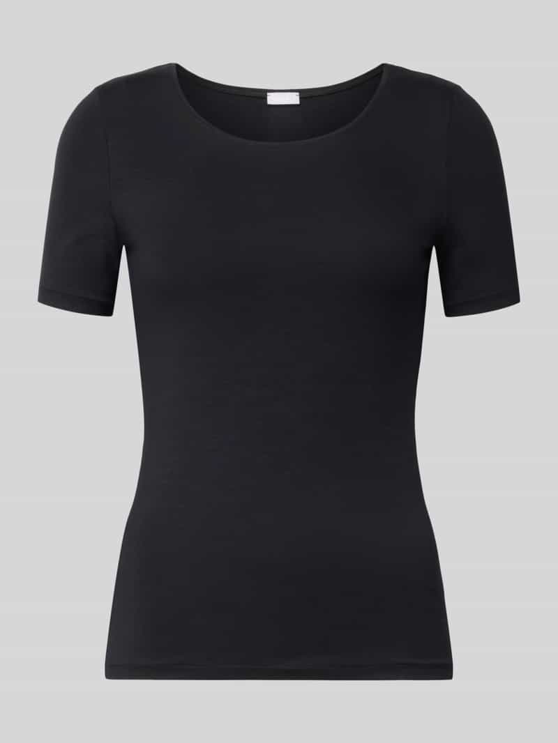 Hanro T-shirt met ronde hals model 'SOFT TOUCH'