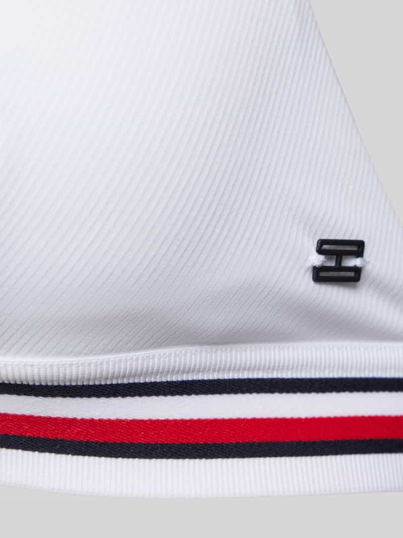 Tommy Hilfiger Bikinitop met verstelbare spaghettibandjes