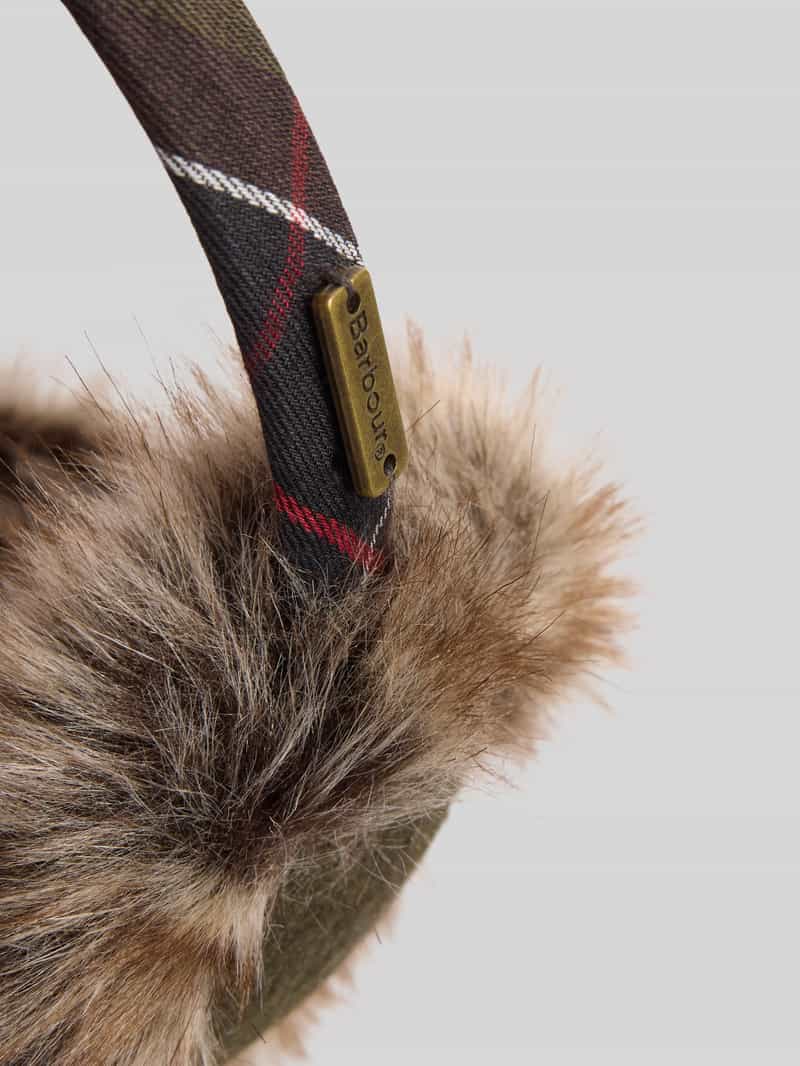 Barbour Oorwarmers met katoen model 'FAUX-FUR'