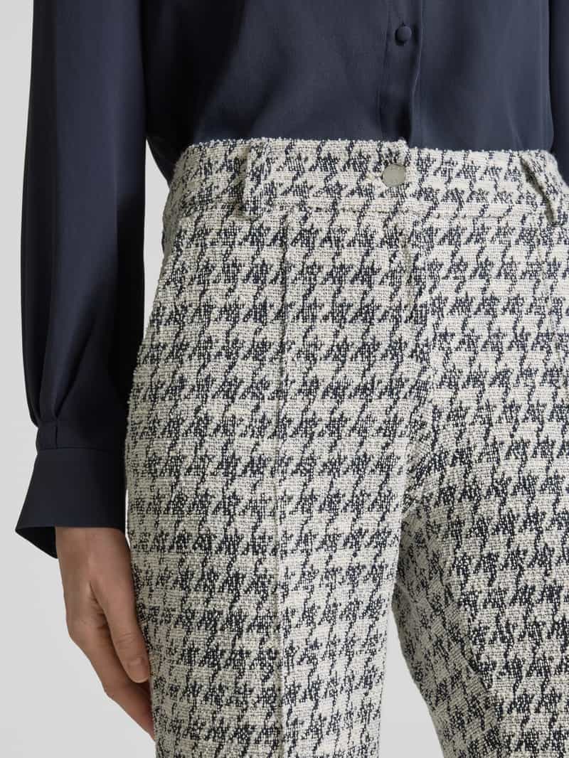 BRAX Slim fit stoffen broek met persplooien model 'STYLE.MARON'