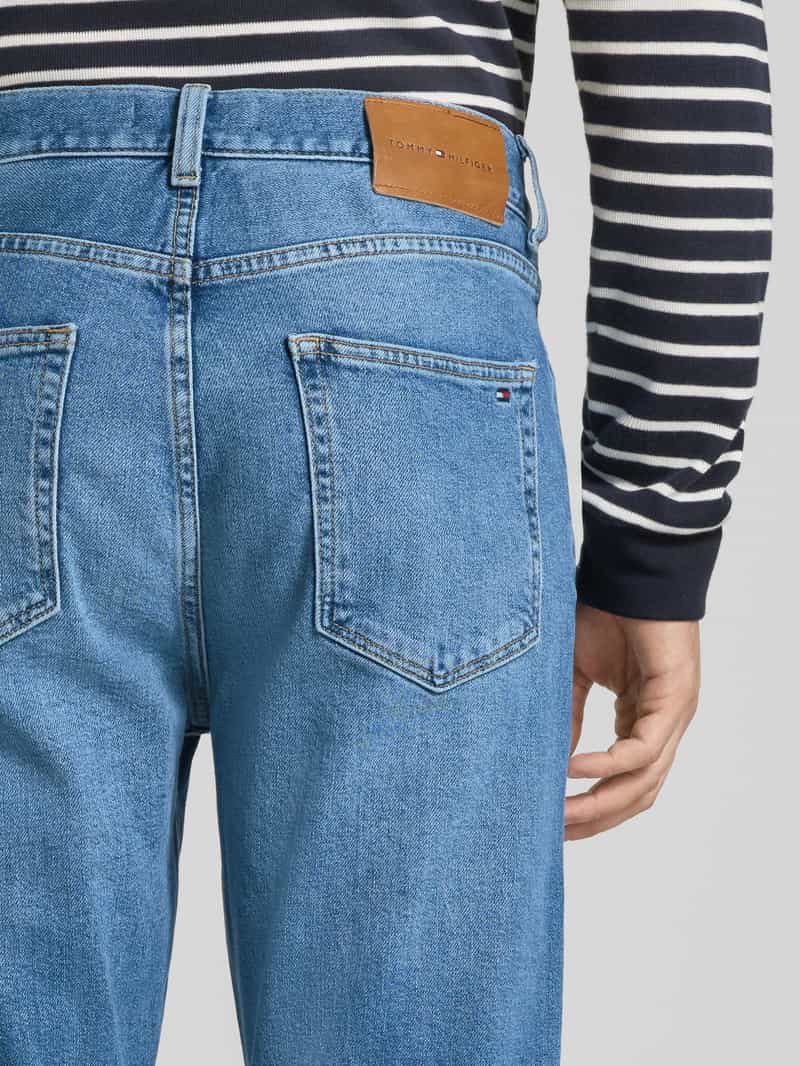 Tommy Hilfiger Straight fit jeans van katoenmix