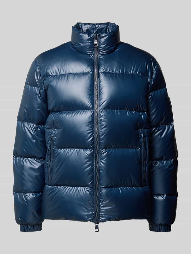 Tommy Hilfiger Regular fit donsjack met doorgestikte naden