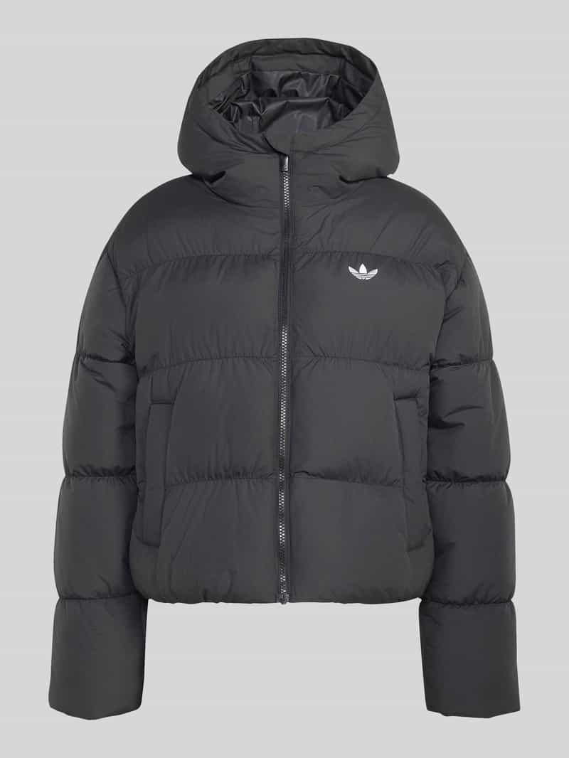 Adidas Originals Regular fit gewatteerd jack met gestikt logo