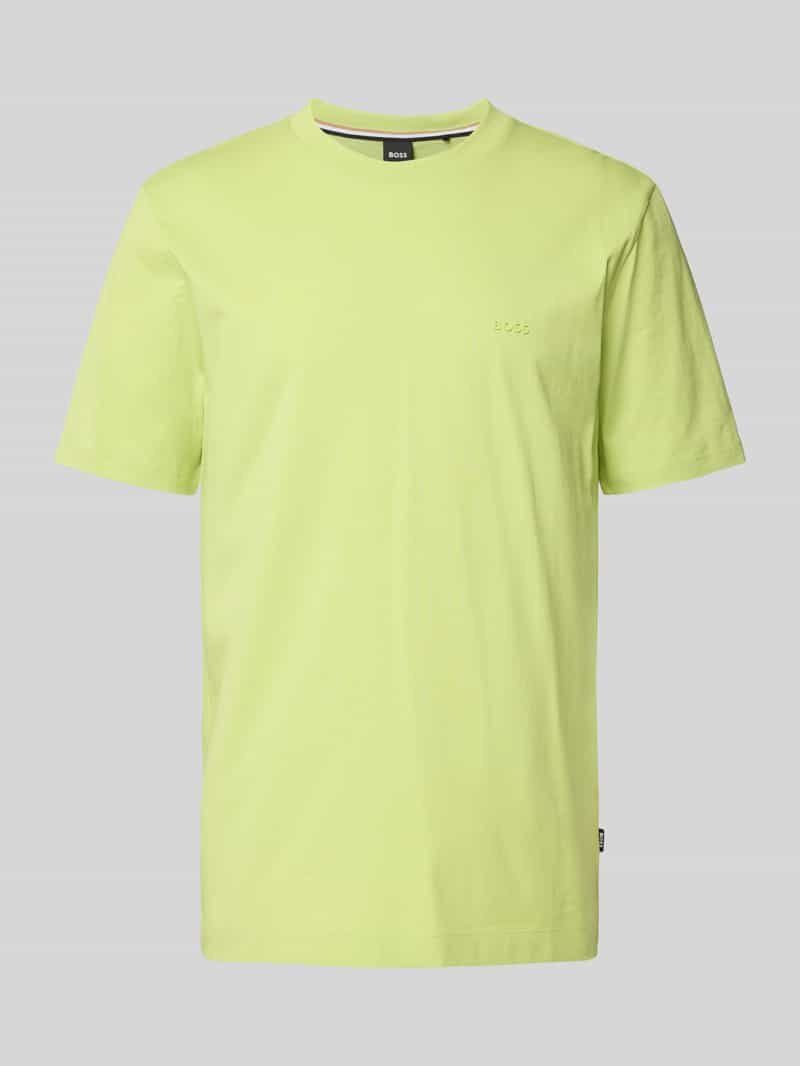 Boss T-shirt met labelprint model 'Thompson'