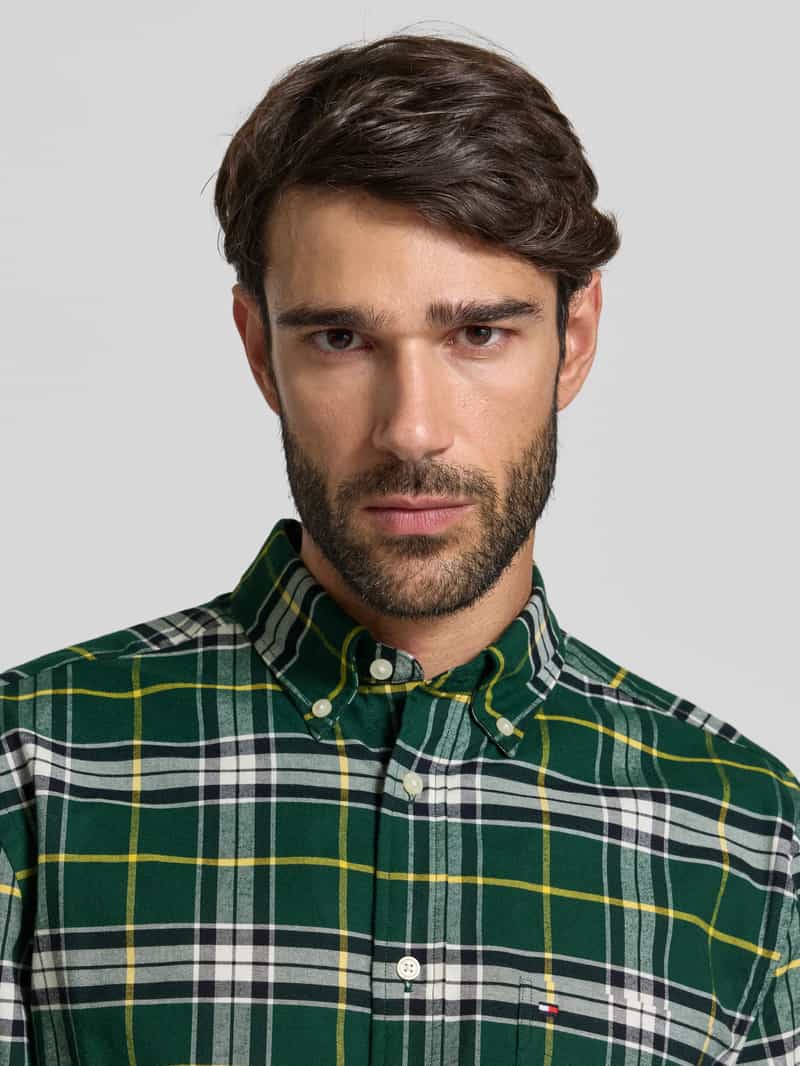 Tommy Hilfiger Regular fit vrijetijdsoverhemd van puur katoen