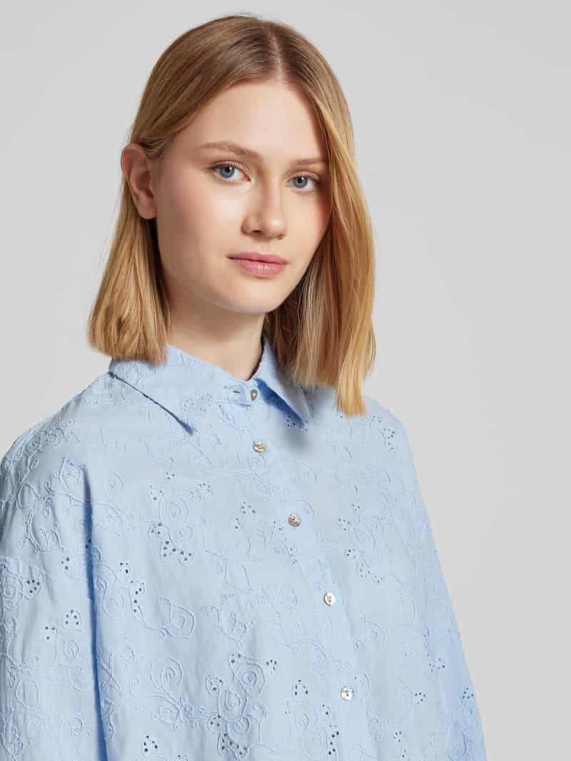 FREE QUENT Overhemdblouse met knoopsluiting model 'Uniqua'