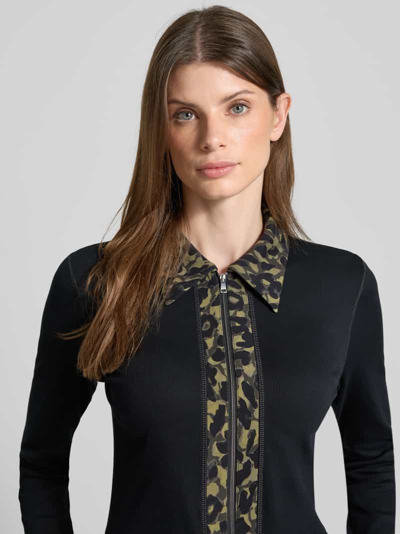 Marc Cain Cardigan met platte kraag