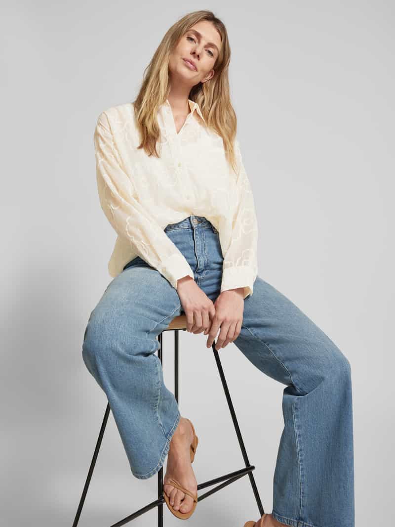 YAS Overhemdblouse met knoopsluiting model 'FLORINA'