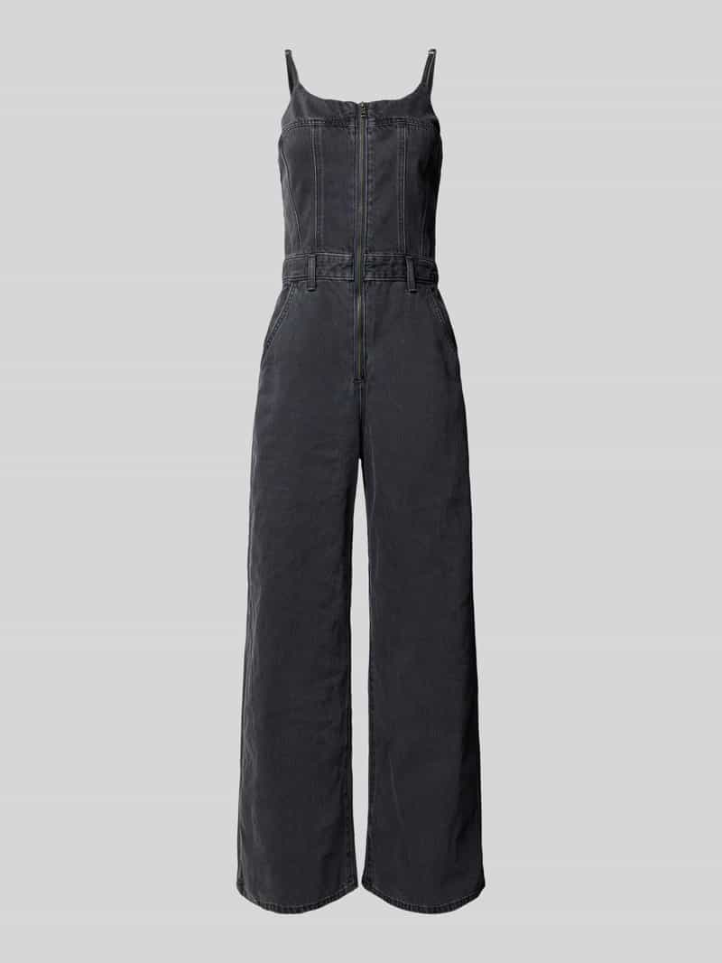 Levi's Jeansjumpsuit met verstelbare bandjes model 'SURPLUS ROMPER'