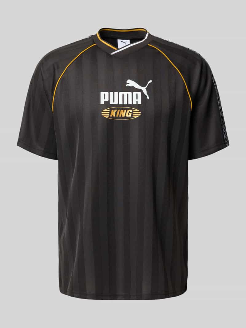 PUMA PERFORMANCE T-shirt met labelprint