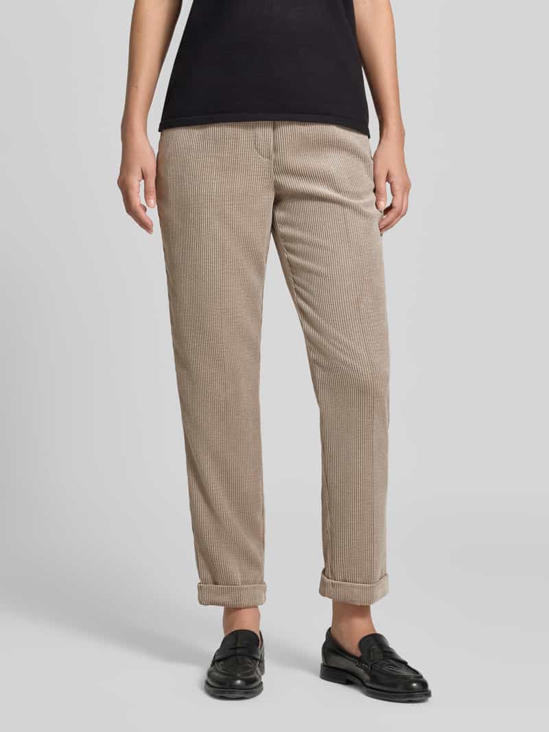 Christian Berg Woman Corduroy broek met elastische band