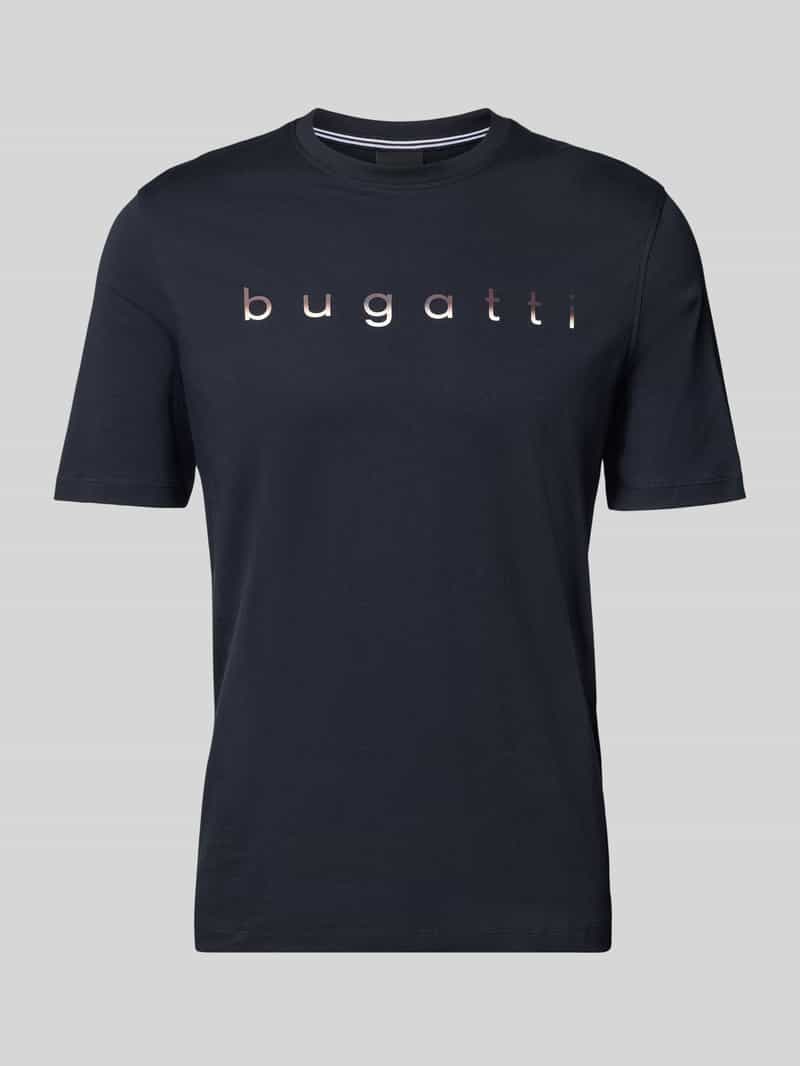 Bugatti T-shirt met ronde hals