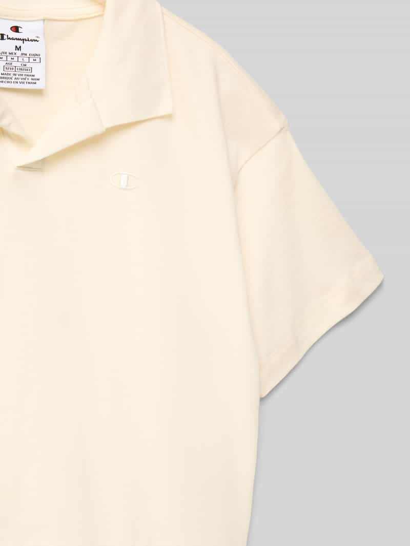 Champion T-shirt met platte kraag
