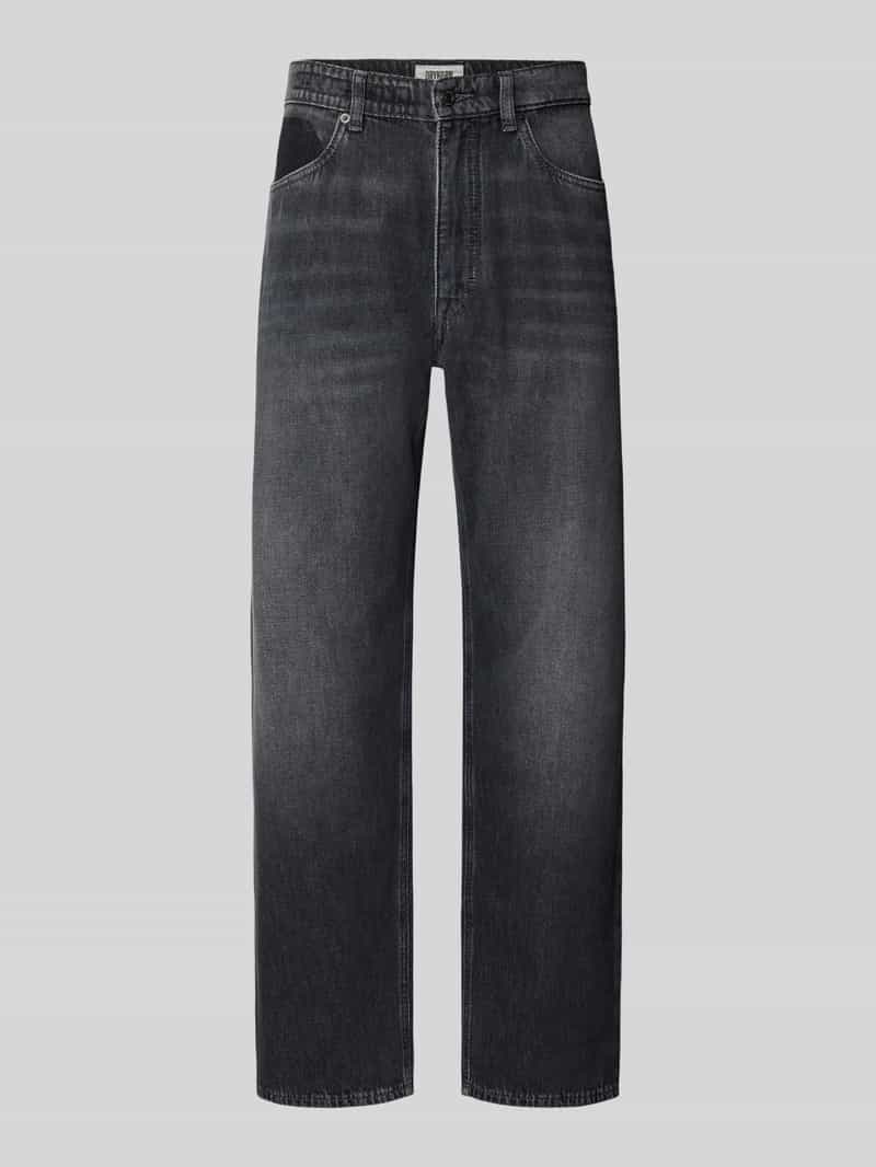 DRYKORN Baggy Fit Jeans aus reiner Baumwolle in Anthrazit, Größe 36/32 21153453632