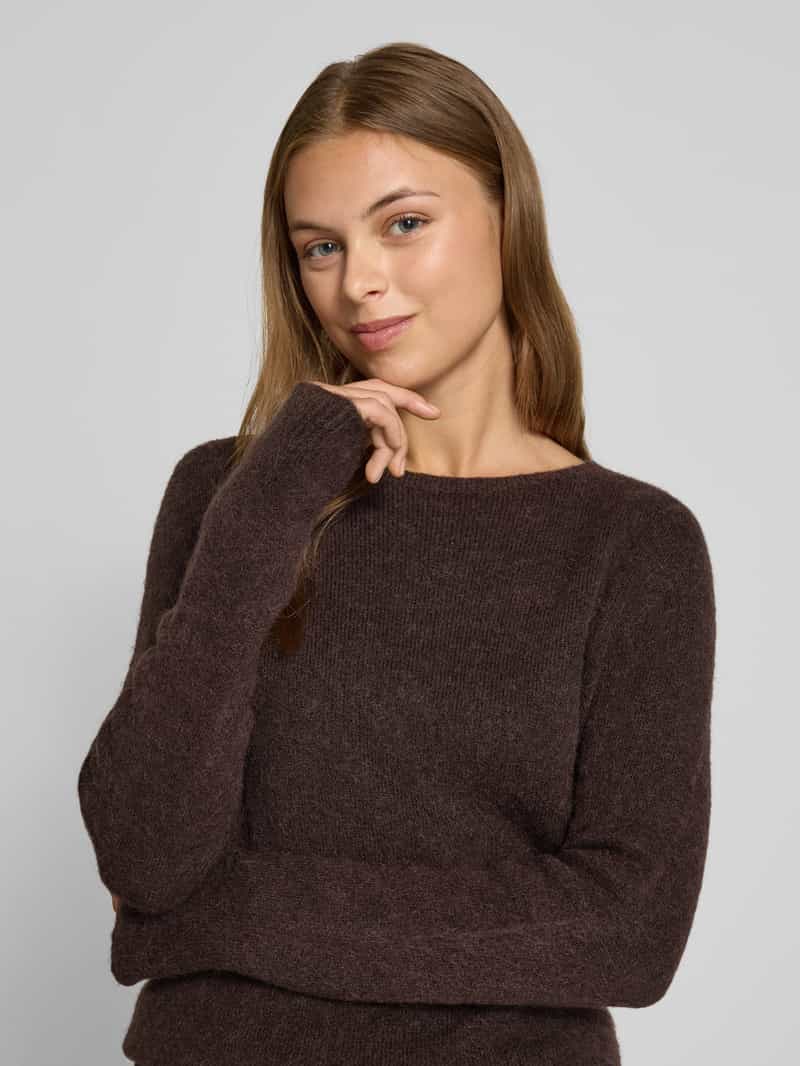 Rich & Royal Gebreide pullover met ribboorden