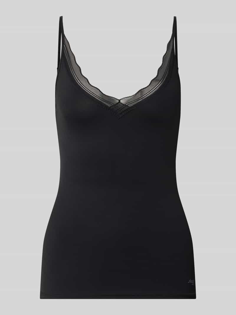 Sloggi Slim Fit top met kant model 'Go Blush'