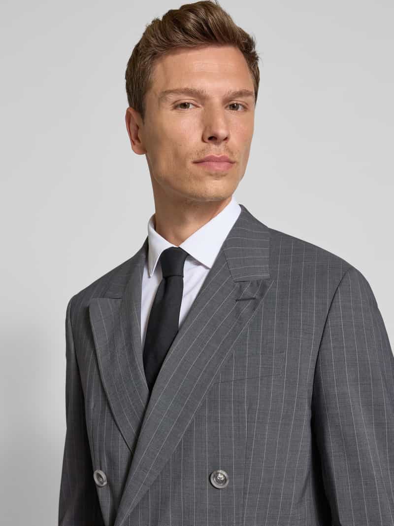 Strellson Slim fit colbert met klepzakken model 'Ashton'