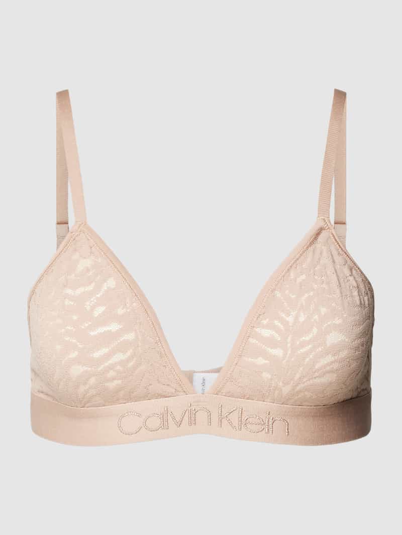 Calvin Klein Underwear Beha met labelstitching model 'INTRINSIC'