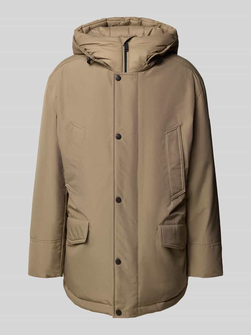 Boss Orange Relaxed fit parka met capuchon model 'OSIASS1'