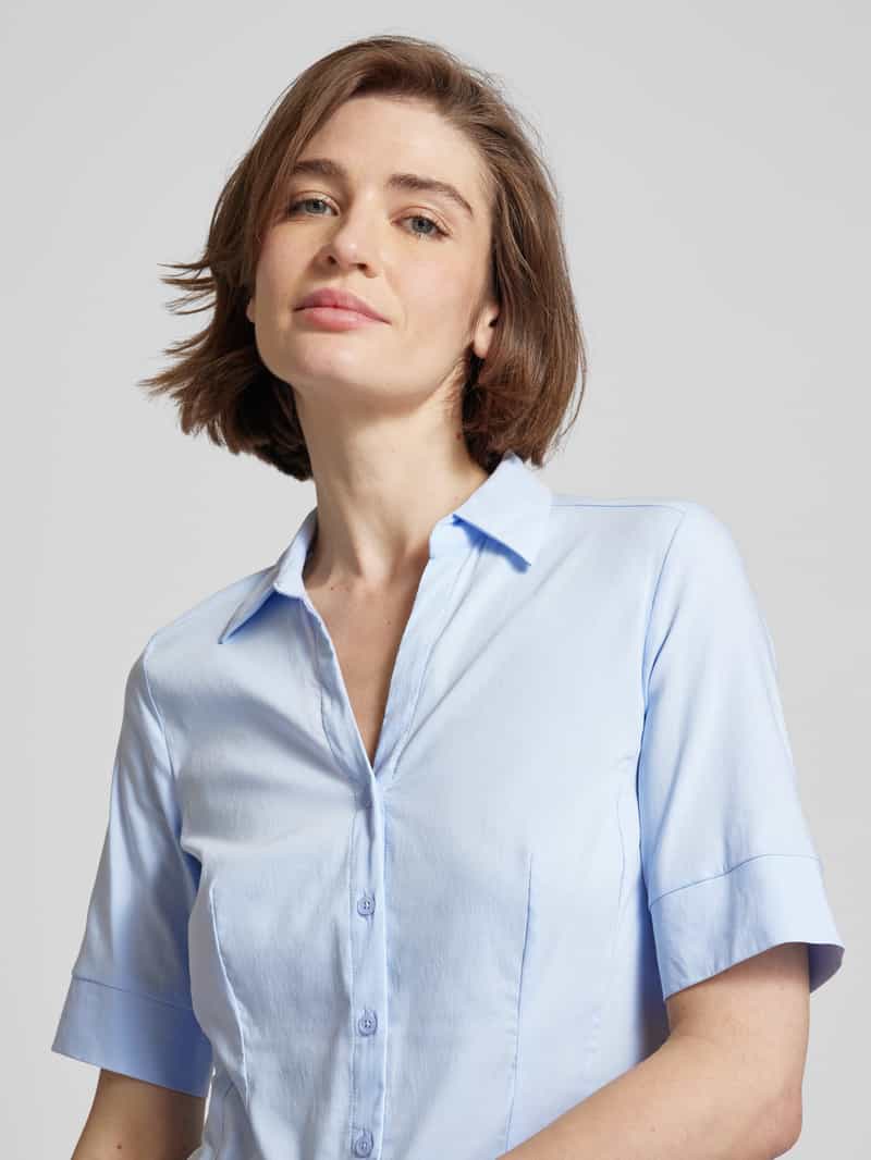 MORE & MORE Blouse in effen design