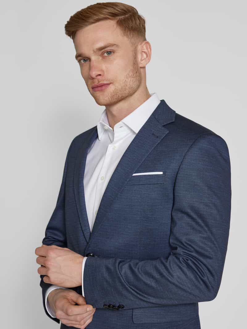 JOOP! Collection Colbert met paspelzak op de borst en viscose model 'Finch'