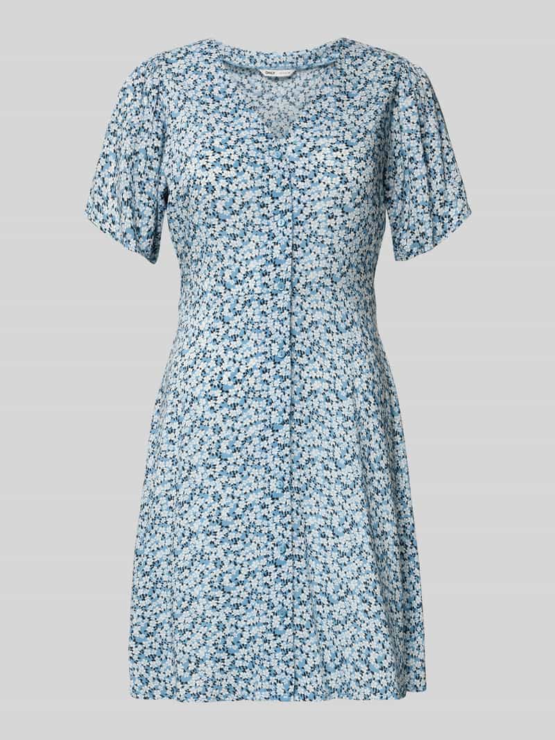 Mini-jurk van pure viscose model 'EVIDA'